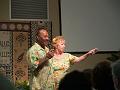 Reception - Pam and Tomasi on the mic-3